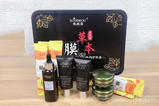 素顏蔻草本膜泥護膚11件套 素顏蔻草本膜泥護膚11件套